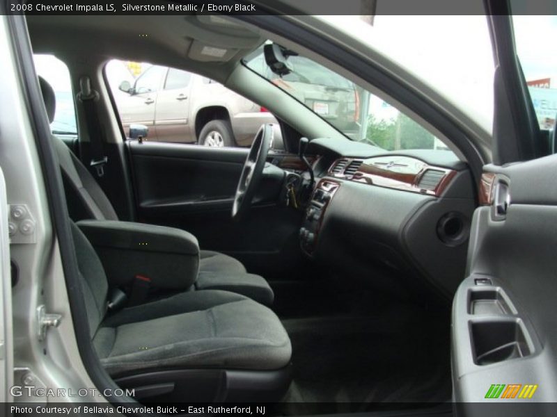 Silverstone Metallic / Ebony Black 2008 Chevrolet Impala LS