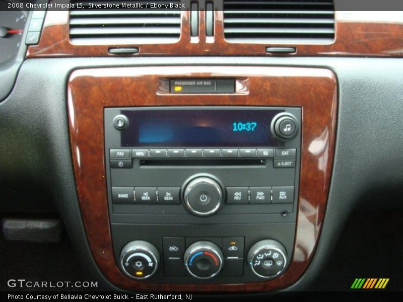 Silverstone Metallic / Ebony Black 2008 Chevrolet Impala LS