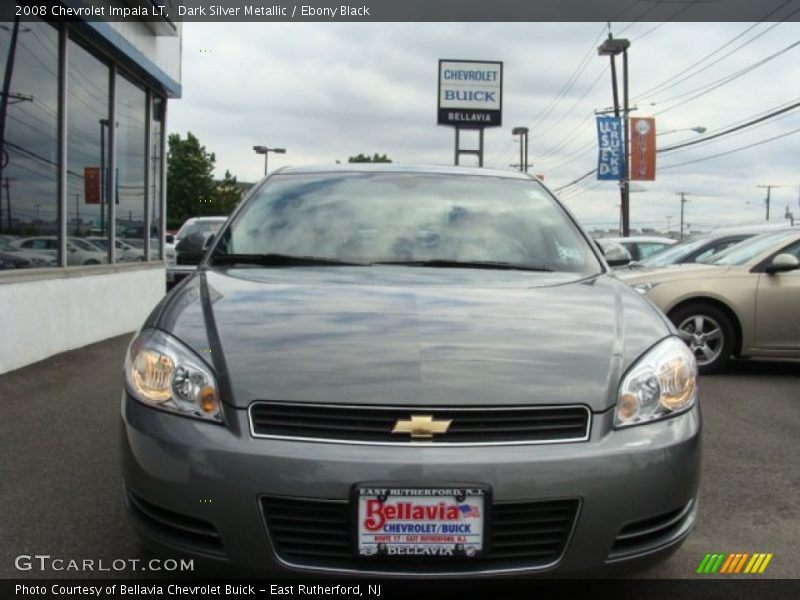 Dark Silver Metallic / Ebony Black 2008 Chevrolet Impala LT