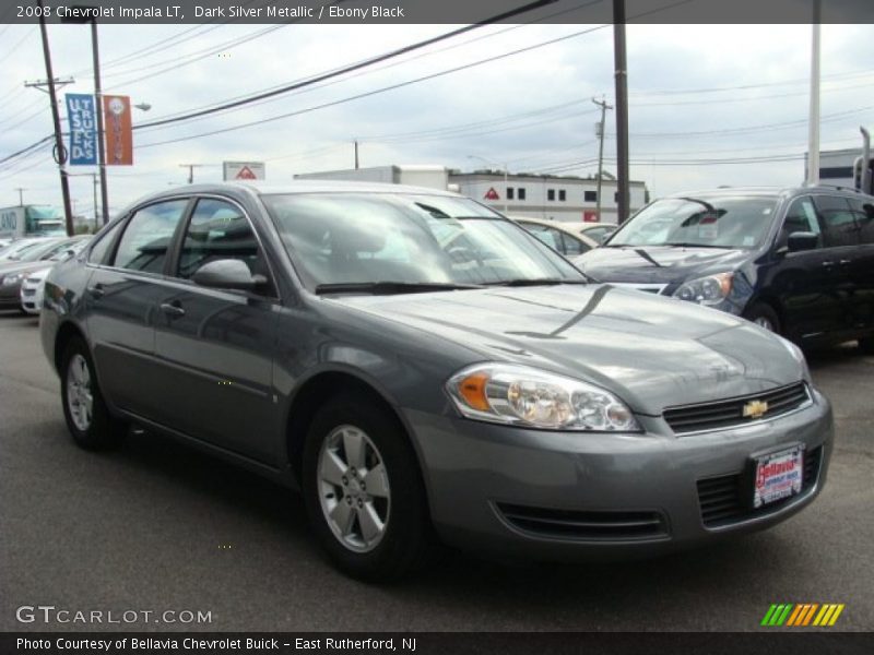 Dark Silver Metallic / Ebony Black 2008 Chevrolet Impala LT