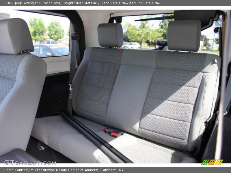 Bright Silver Metallic / Dark Slate Gray/Medium Slate Gray 2007 Jeep Wrangler Rubicon 4x4