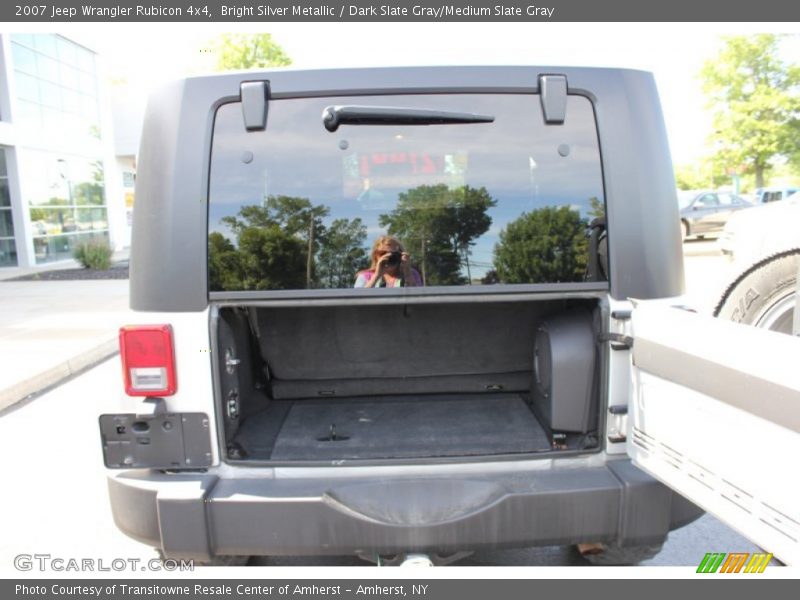 Bright Silver Metallic / Dark Slate Gray/Medium Slate Gray 2007 Jeep Wrangler Rubicon 4x4