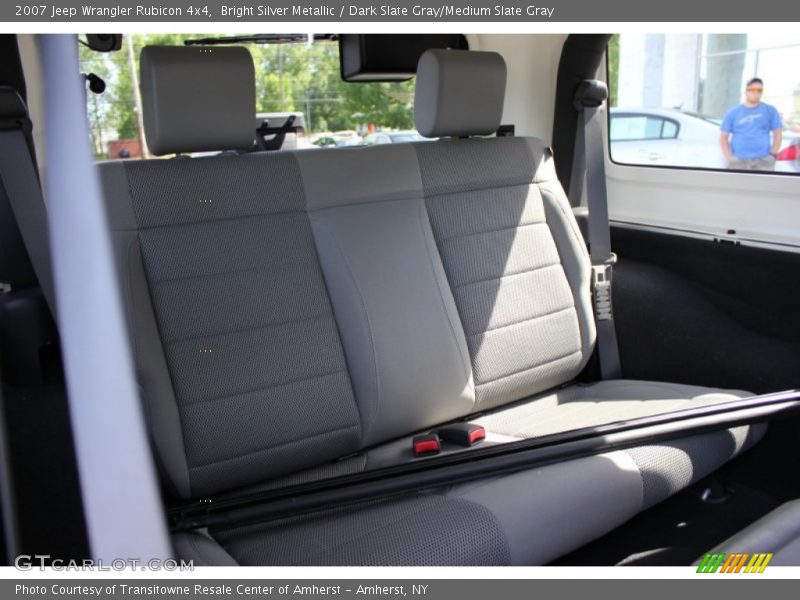 Bright Silver Metallic / Dark Slate Gray/Medium Slate Gray 2007 Jeep Wrangler Rubicon 4x4