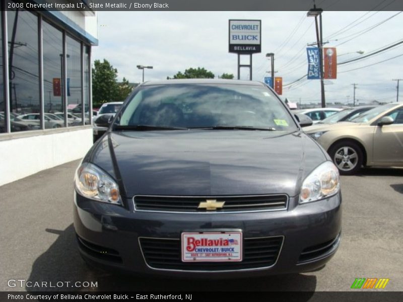 Slate Metallic / Ebony Black 2008 Chevrolet Impala LT