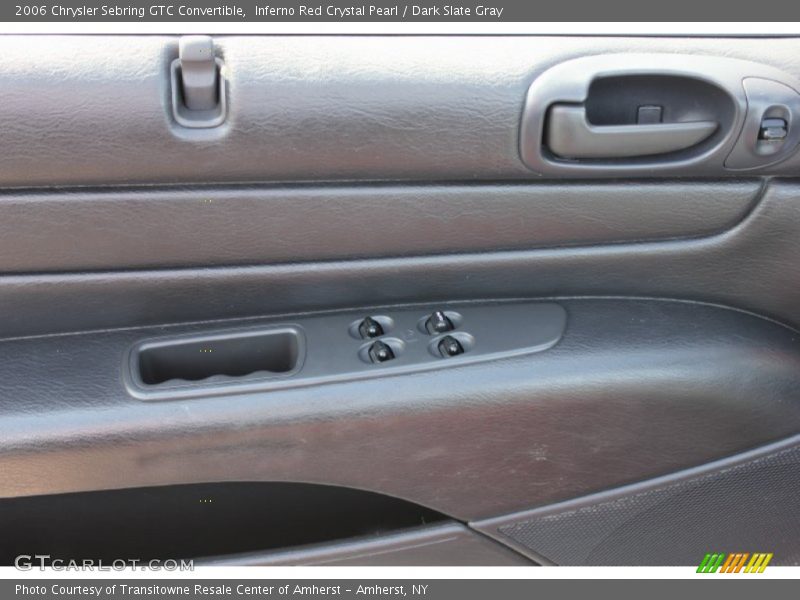 Inferno Red Crystal Pearl / Dark Slate Gray 2006 Chrysler Sebring GTC Convertible