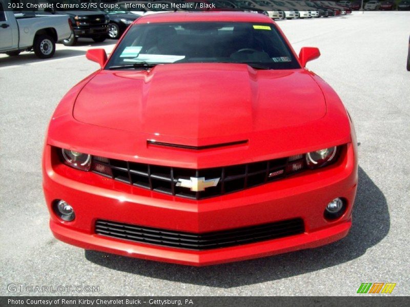  2012 Camaro SS/RS Coupe Inferno Orange Metallic