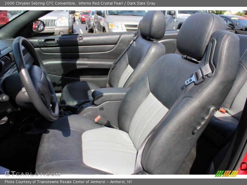 Inferno Red Crystal Pearl / Dark Slate Gray 2006 Chrysler Sebring GTC Convertible
