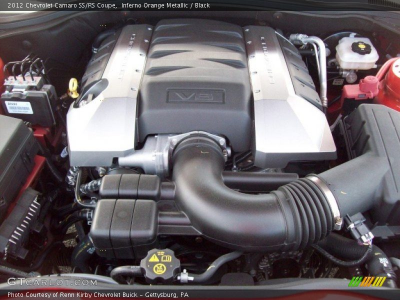  2012 Camaro SS/RS Coupe Engine - 6.2 Liter OHV 16-Valve V8