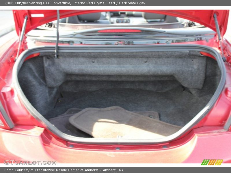 Inferno Red Crystal Pearl / Dark Slate Gray 2006 Chrysler Sebring GTC Convertible