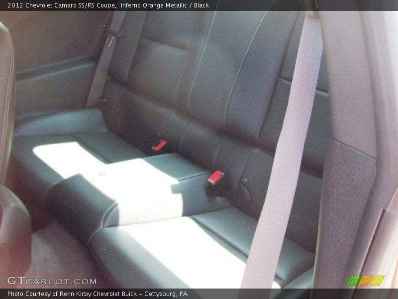 Inferno Orange Metallic / Black 2012 Chevrolet Camaro SS/RS Coupe