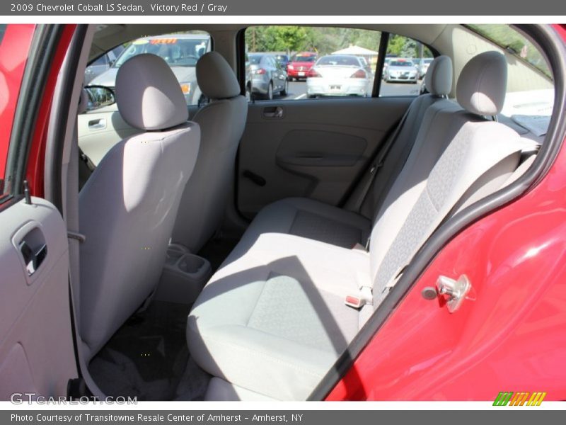 Victory Red / Gray 2009 Chevrolet Cobalt LS Sedan