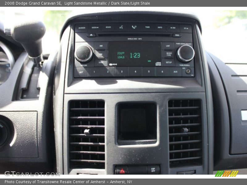 Light Sandstone Metallic / Dark Slate/Light Shale 2008 Dodge Grand Caravan SE