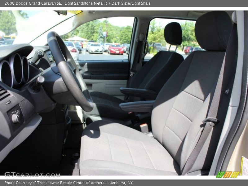 Light Sandstone Metallic / Dark Slate/Light Shale 2008 Dodge Grand Caravan SE