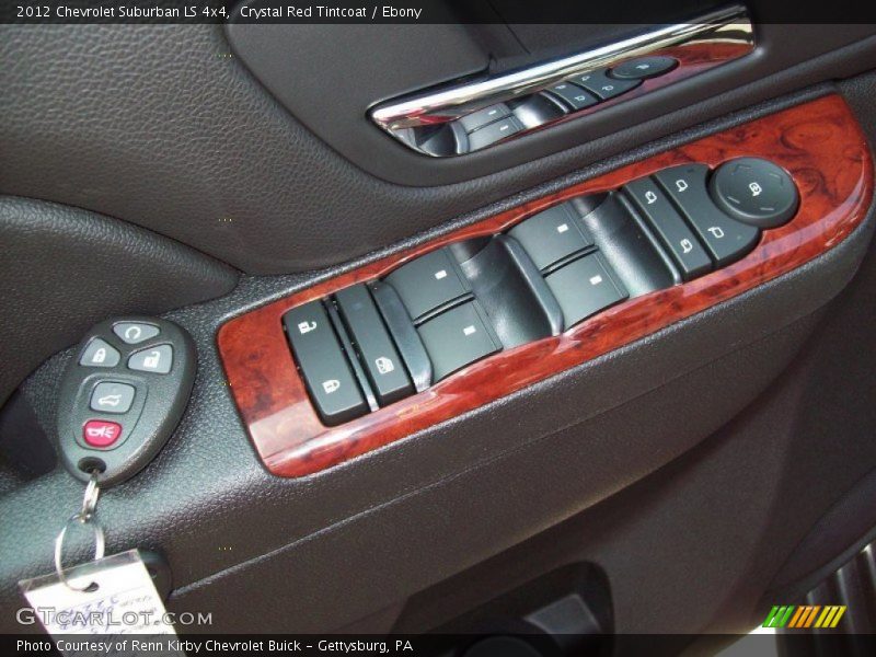 Crystal Red Tintcoat / Ebony 2012 Chevrolet Suburban LS 4x4
