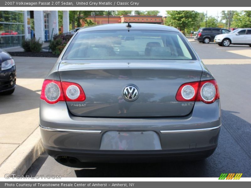 United Grey Metallic / Classic Grey 2007 Volkswagen Passat 2.0T Sedan