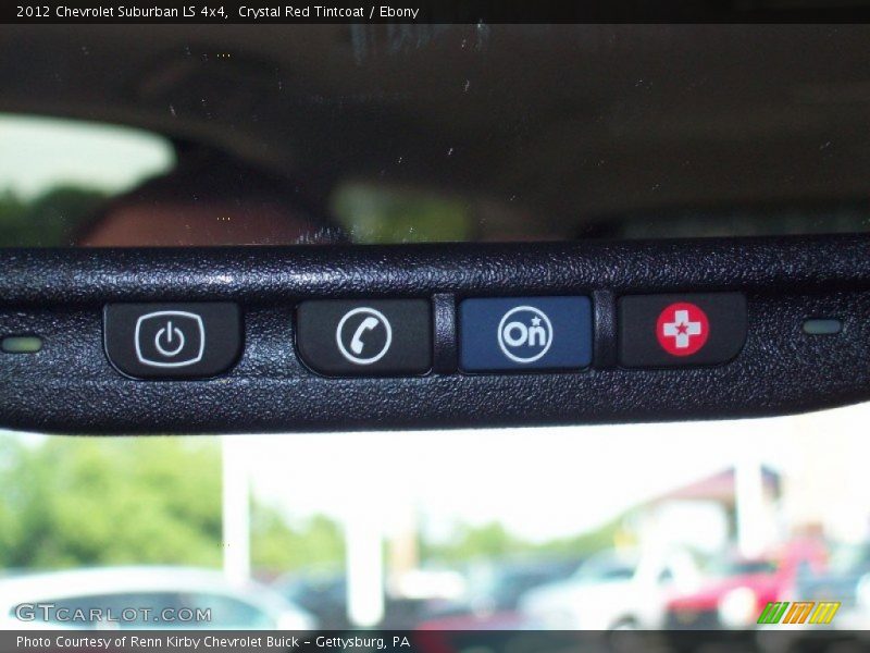 Crystal Red Tintcoat / Ebony 2012 Chevrolet Suburban LS 4x4