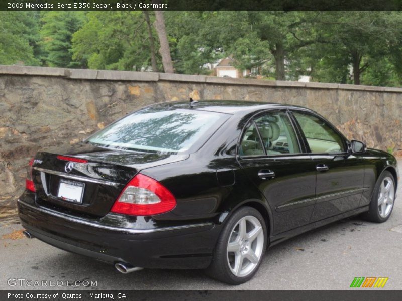 Black / Cashmere 2009 Mercedes-Benz E 350 Sedan