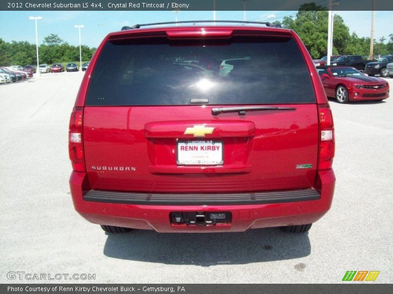 Crystal Red Tintcoat / Ebony 2012 Chevrolet Suburban LS 4x4