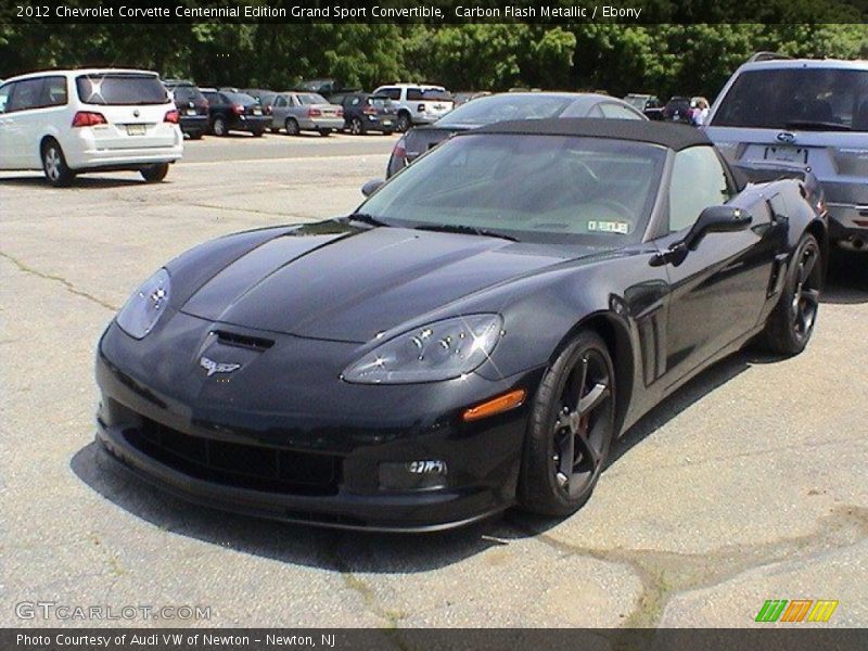 Front 3/4 View of 2012 Corvette Centennial Edition Grand Sport Convertible