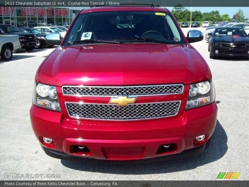  2012 Suburban LS 4x4 Crystal Red Tintcoat