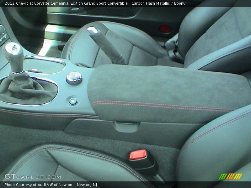  2012 Corvette Centennial Edition Grand Sport Convertible Ebony Interior