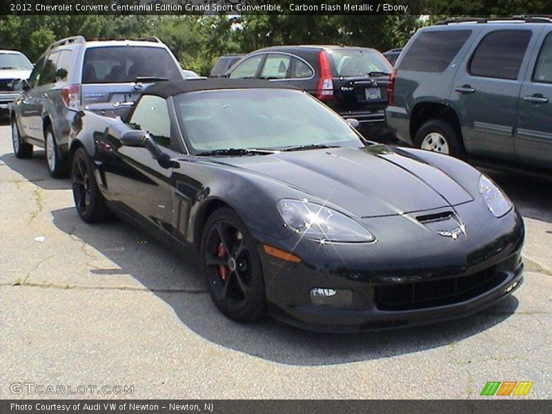 Front 3/4 View of 2012 Corvette Centennial Edition Grand Sport Convertible