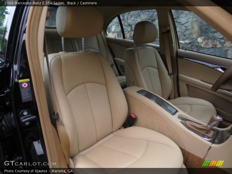  2009 E 350 Sedan Cashmere Interior