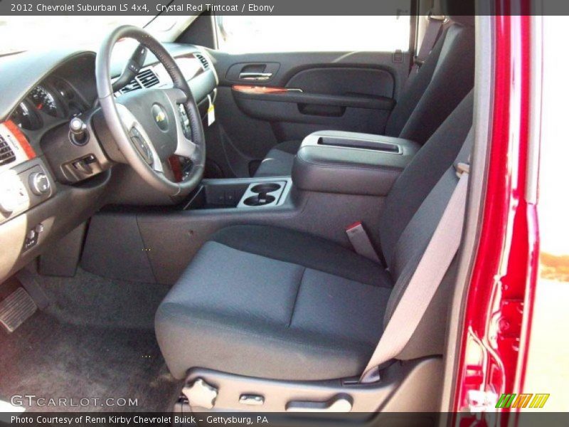 Crystal Red Tintcoat / Ebony 2012 Chevrolet Suburban LS 4x4