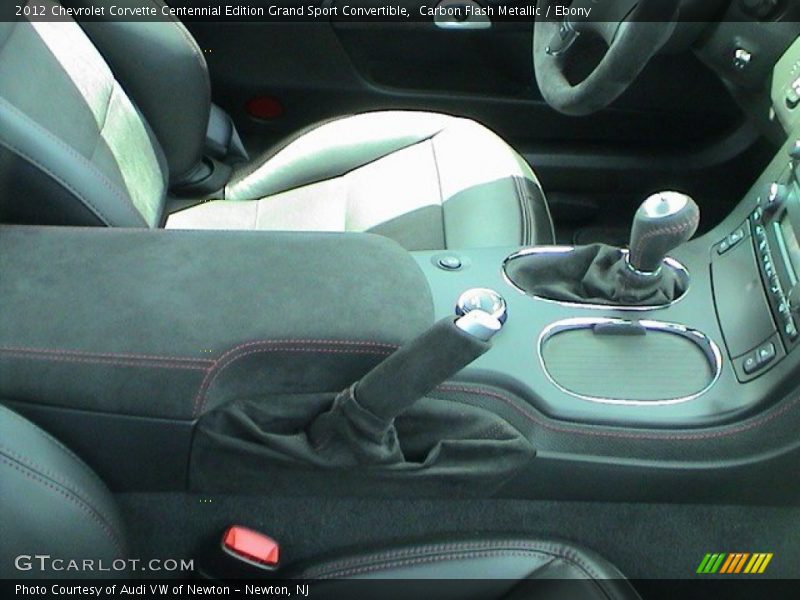  2012 Corvette Centennial Edition Grand Sport Convertible Ebony Interior