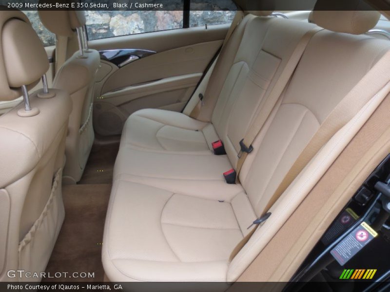  2009 E 350 Sedan Cashmere Interior