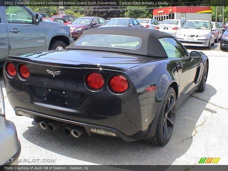  2012 Corvette Centennial Edition Grand Sport Convertible Carbon Flash Metallic