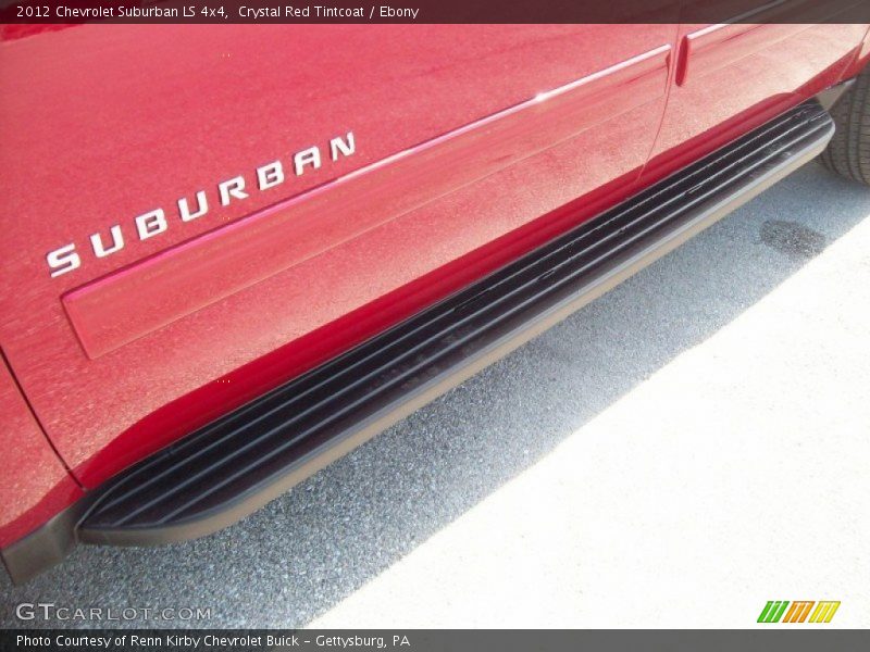 Crystal Red Tintcoat / Ebony 2012 Chevrolet Suburban LS 4x4