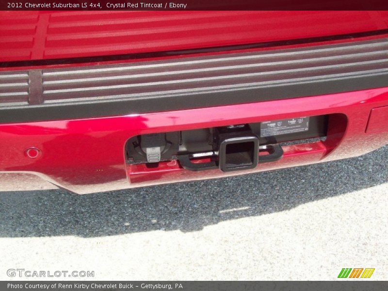 Crystal Red Tintcoat / Ebony 2012 Chevrolet Suburban LS 4x4