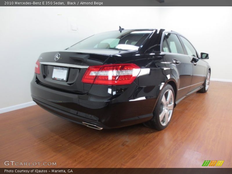 Black / Almond Beige 2010 Mercedes-Benz E 350 Sedan