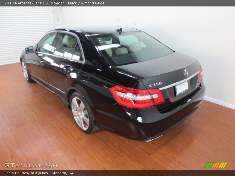 Black / Almond Beige 2010 Mercedes-Benz E 350 Sedan