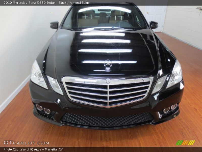 Black / Almond Beige 2010 Mercedes-Benz E 350 Sedan
