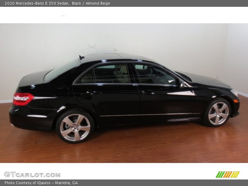 Black / Almond Beige 2010 Mercedes-Benz E 350 Sedan