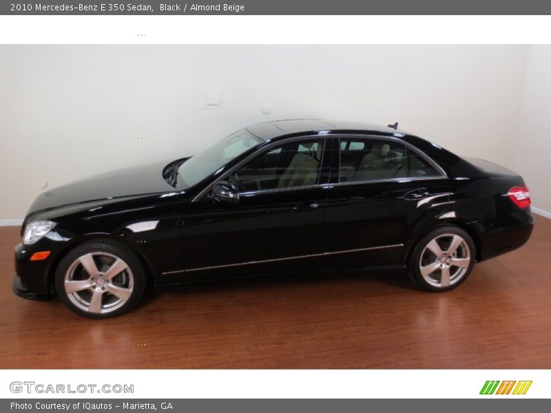 Black / Almond Beige 2010 Mercedes-Benz E 350 Sedan