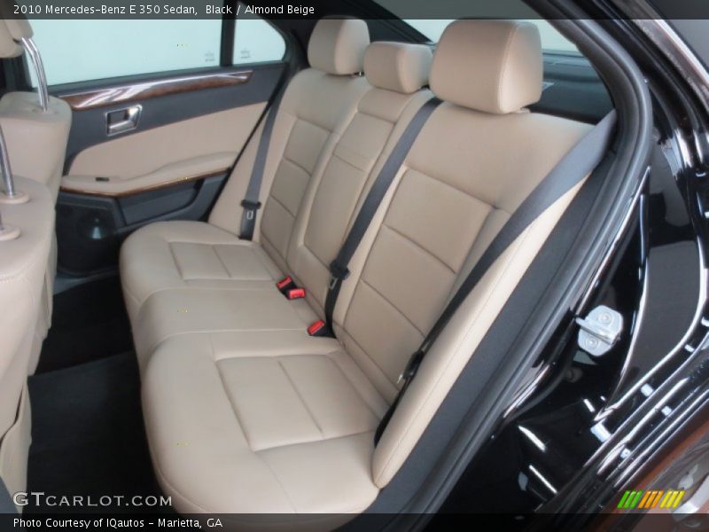 Rear Seat of 2010 E 350 Sedan