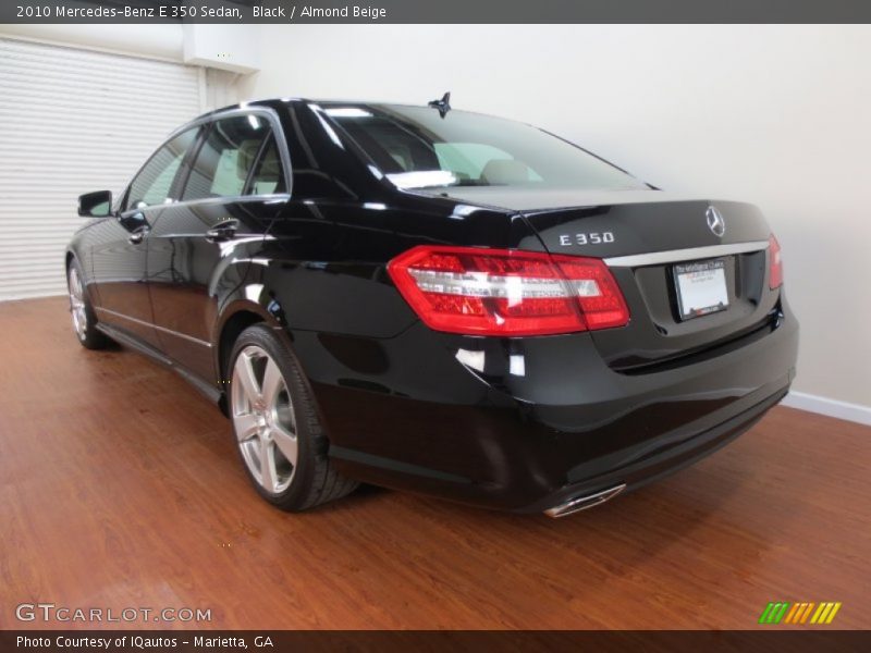 Black / Almond Beige 2010 Mercedes-Benz E 350 Sedan