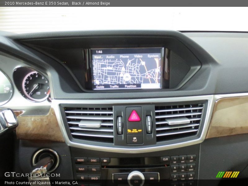 Controls of 2010 E 350 Sedan