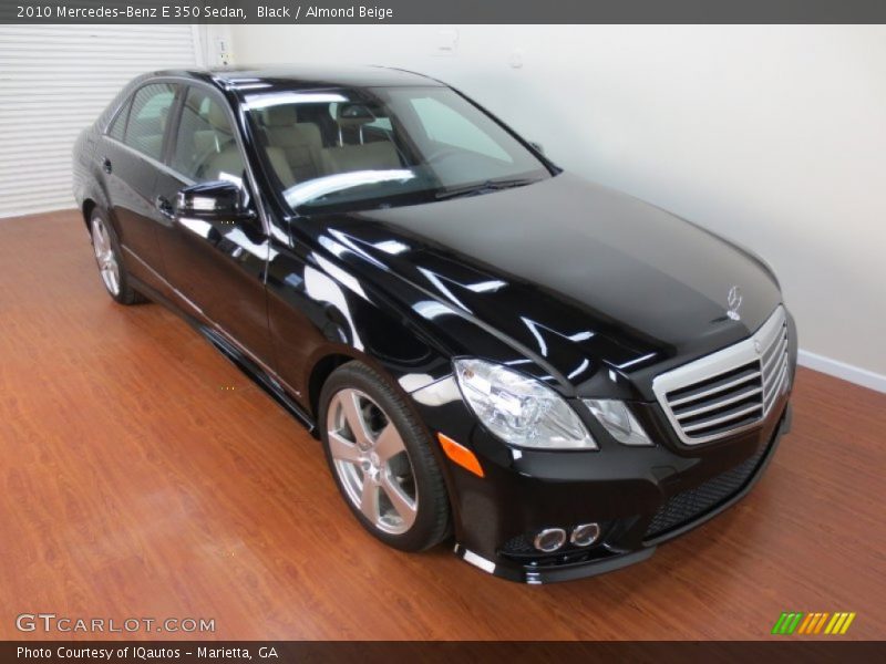 Front 3/4 View of 2010 E 350 Sedan