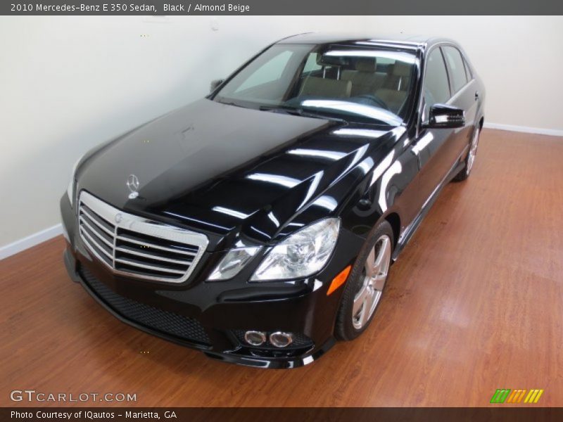 Black / Almond Beige 2010 Mercedes-Benz E 350 Sedan