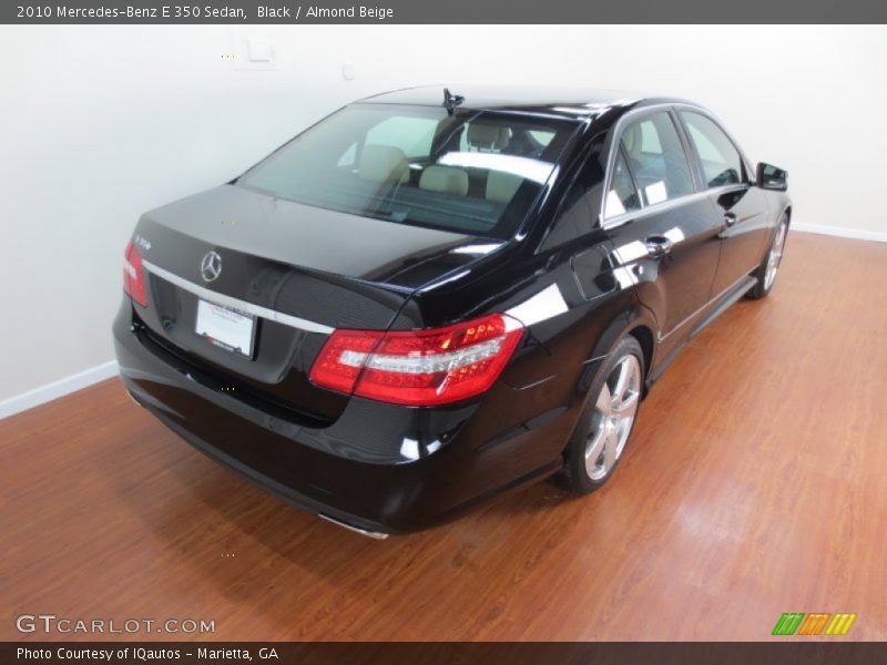 Black / Almond Beige 2010 Mercedes-Benz E 350 Sedan