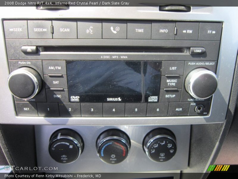 Inferno Red Crystal Pearl / Dark Slate Gray 2008 Dodge Nitro R/T 4x4