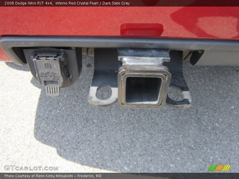Inferno Red Crystal Pearl / Dark Slate Gray 2008 Dodge Nitro R/T 4x4