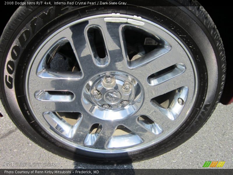 Inferno Red Crystal Pearl / Dark Slate Gray 2008 Dodge Nitro R/T 4x4