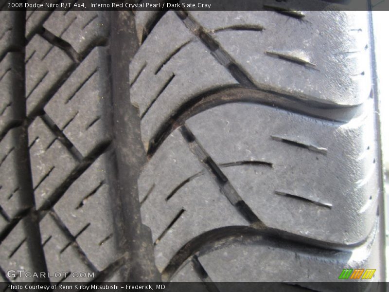 Inferno Red Crystal Pearl / Dark Slate Gray 2008 Dodge Nitro R/T 4x4