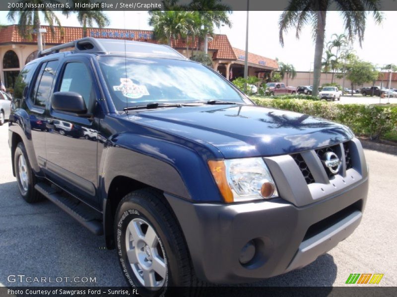 Midnight Blue / Steel/Graphite 2008 Nissan Xterra S