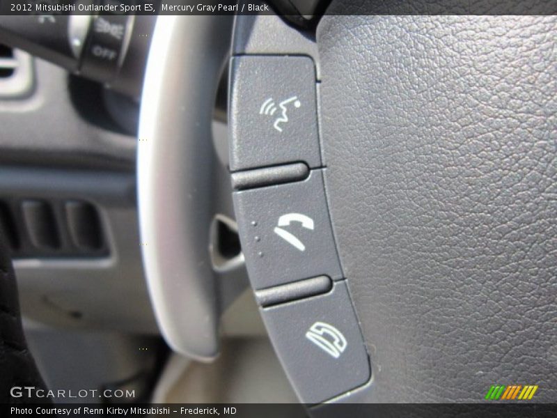 Mercury Gray Pearl / Black 2012 Mitsubishi Outlander Sport ES